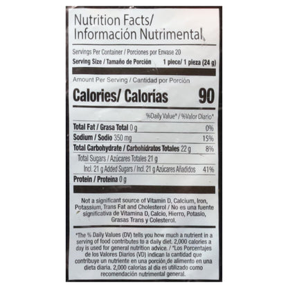 Rocka Leta 4 Layer Chili & Gum Center Lollipop 20 - 0.84 oz Each