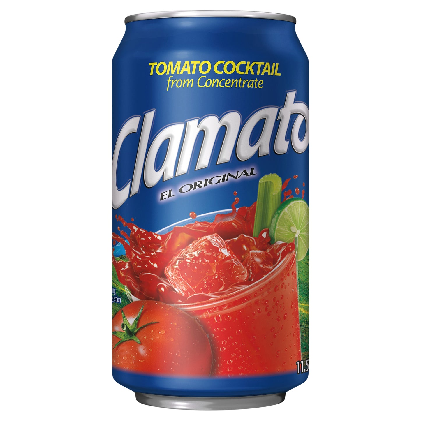 Clamato Original Tomato Cocktail, lata de 340 ml (11.5 onzas líquidas).