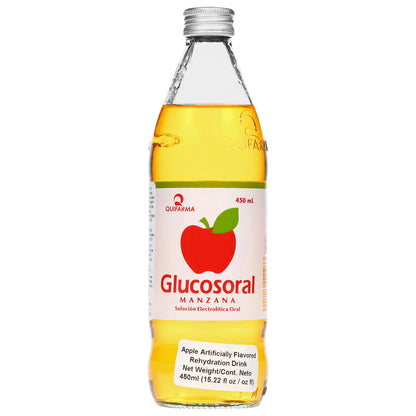 Bebida rehidratante de manzana Glucosoral 15.22 fl oz