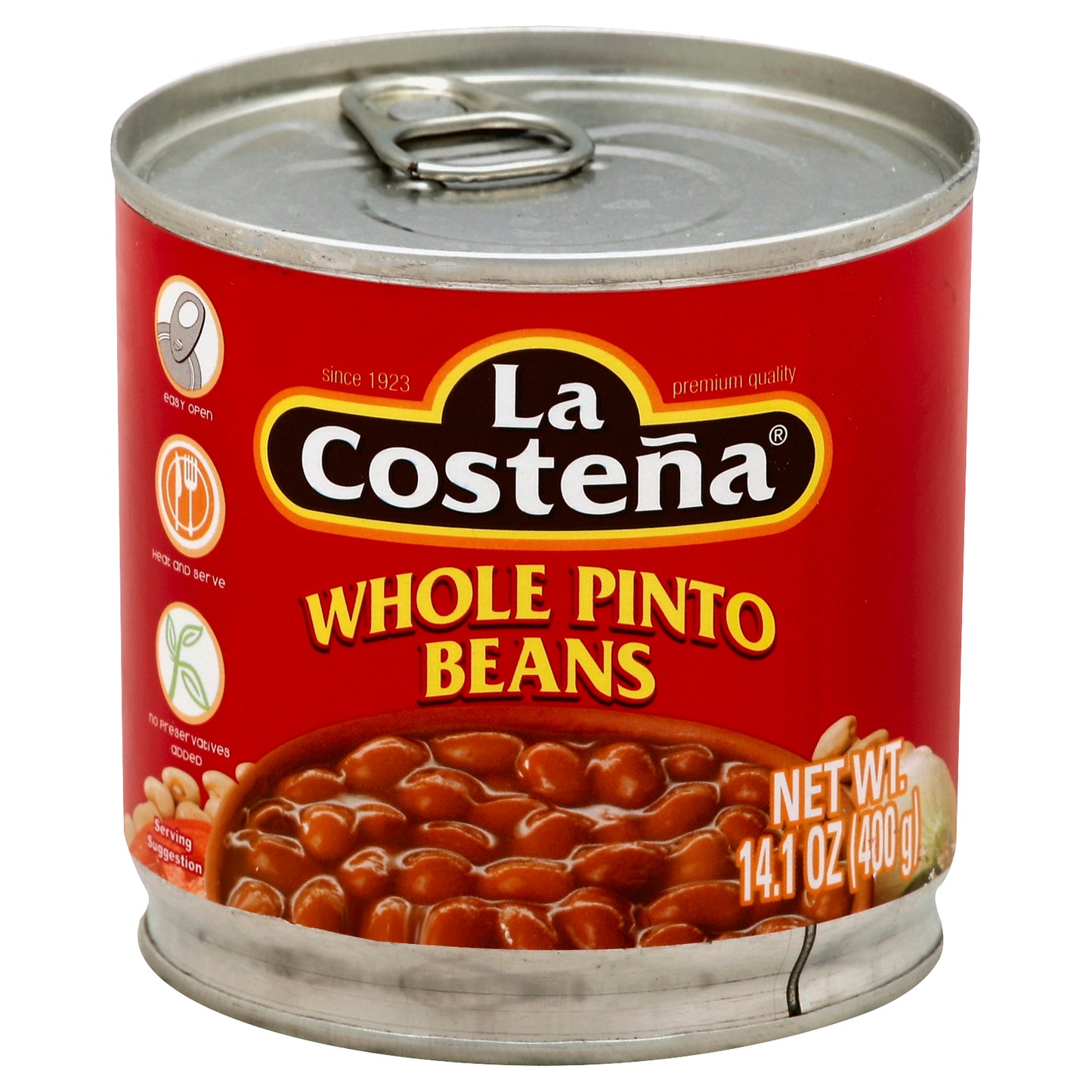 Frijoles pintos enteros La Costeña 14.1 oz