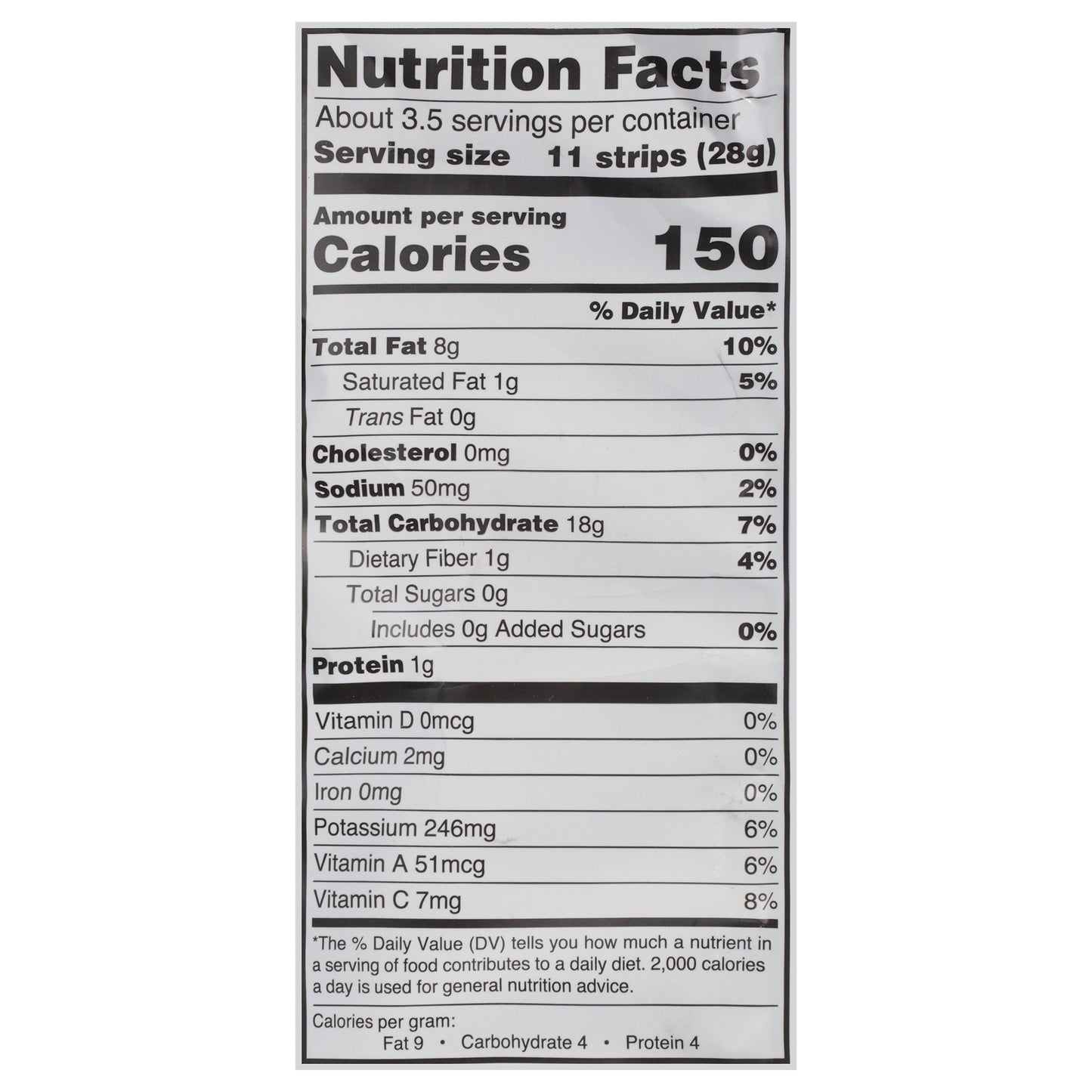 Goya Plantain Original Strips 3.5 oz