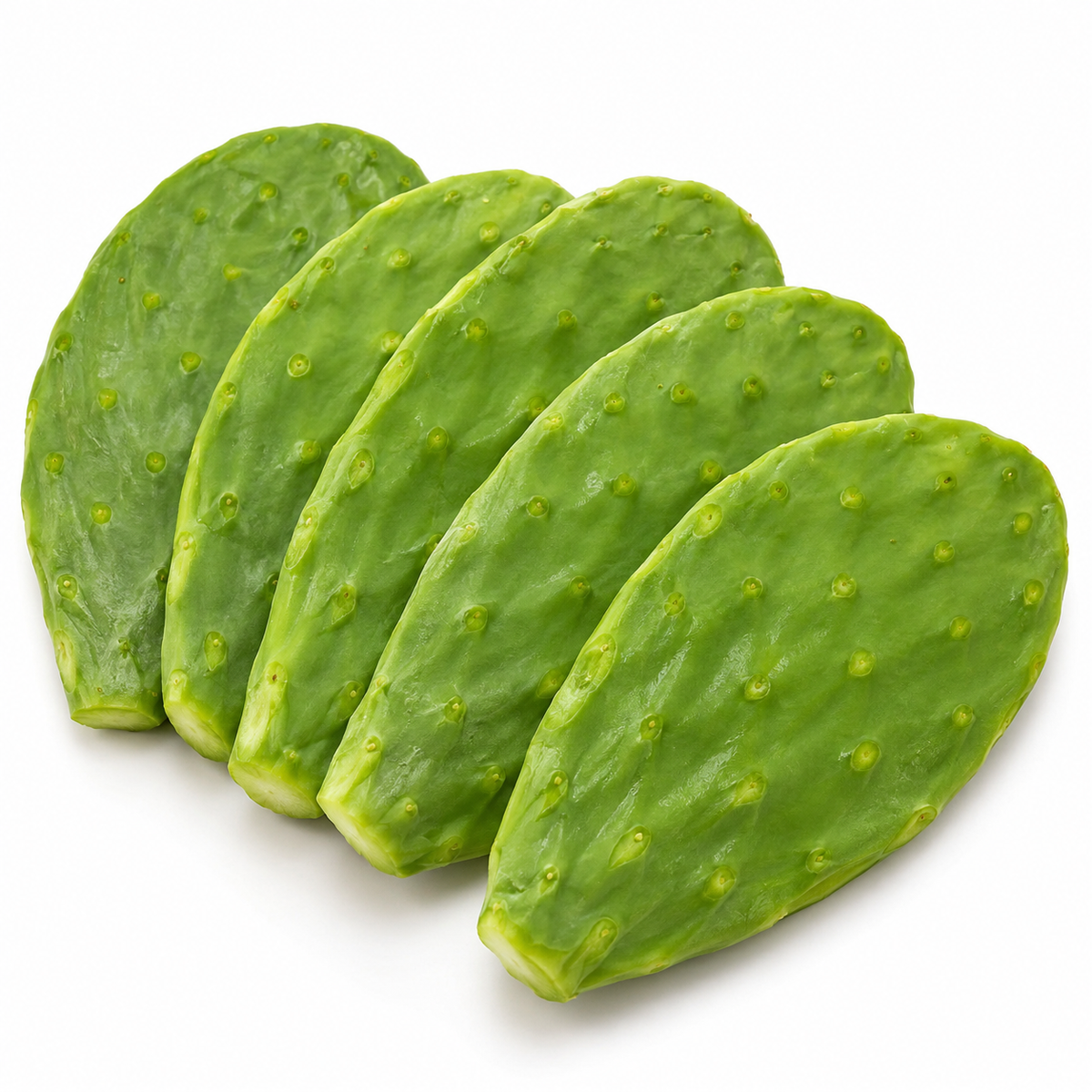Cleaned Cactus Paddles (Nopal en Plato)