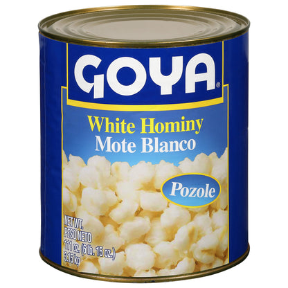 Goya White Pozole Hominy 111 oz