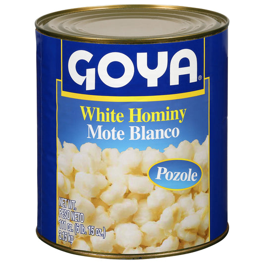 Goya White Pozole Hominy 111 oz