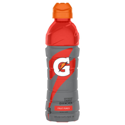 Gatorade, bebida refrescante sabor ponche de frutas, 24 onzas líquidas