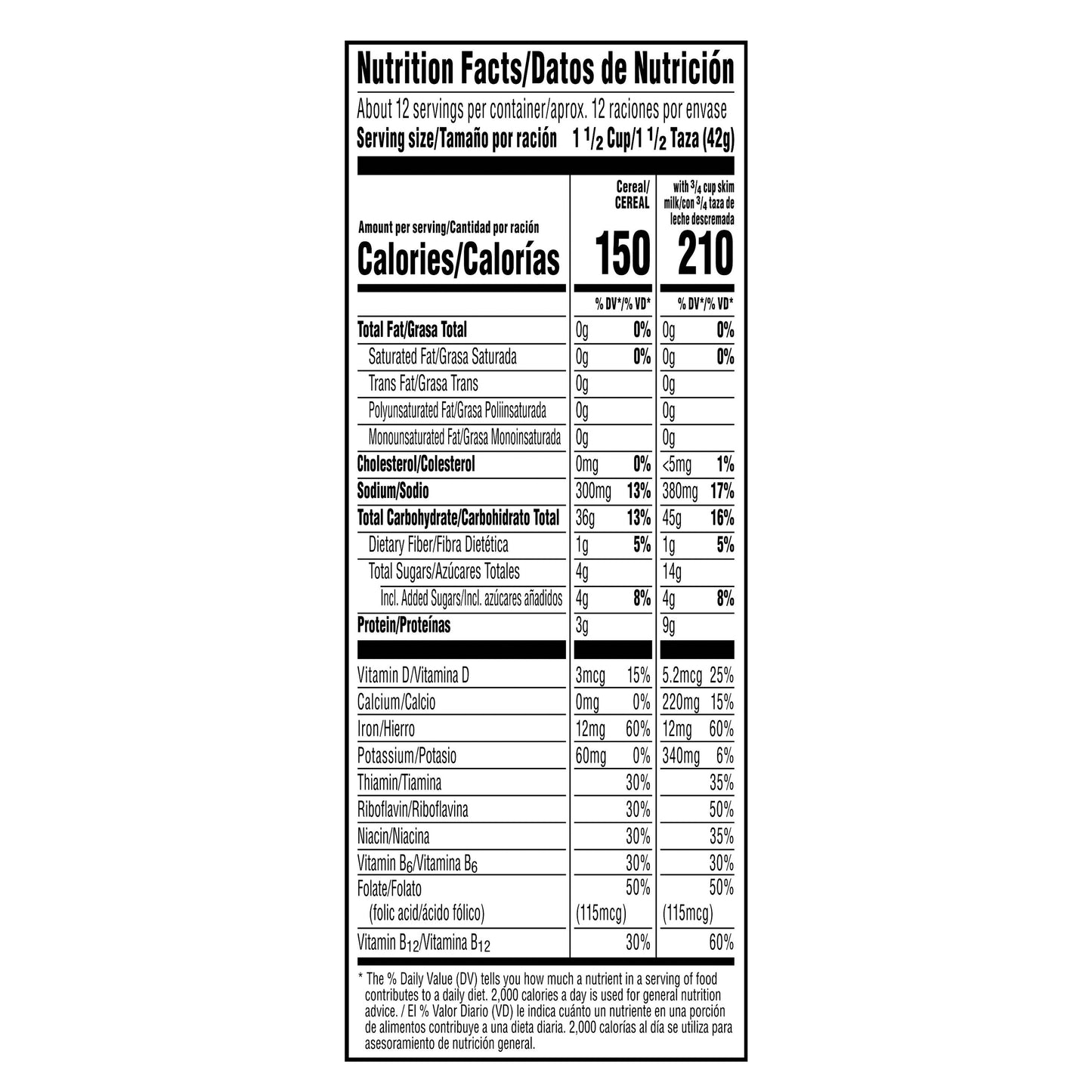 Cereal Corn Flakes tamaño familiar de 510 g (18 oz)
