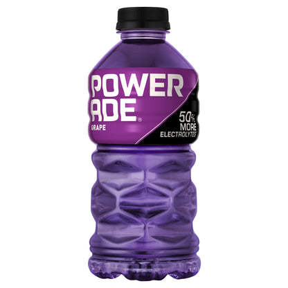 Botella de POWERADE sabor uva, 28 onzas líquidas