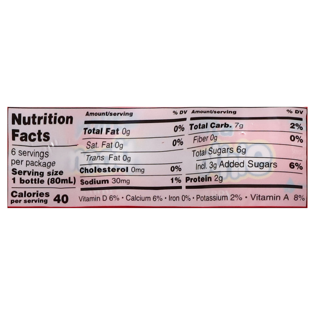 Yolita Kids Strawberry Smoothie 6 - 2.7 fl oz Bottles