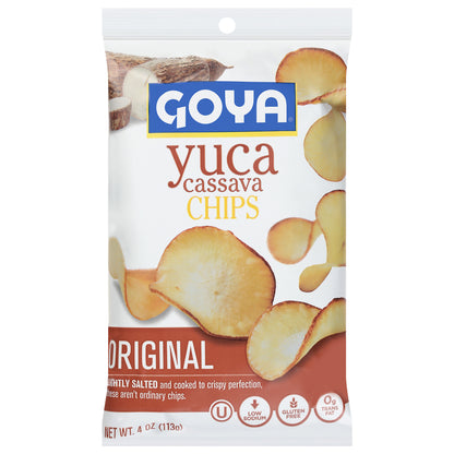Goya Yuca Cassava Original Chips 4 oz