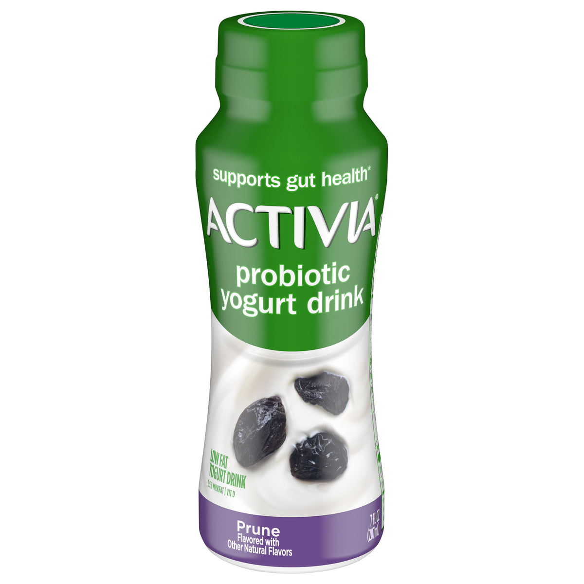 Activia Prune Probiotic Lowfat Yogurt Drink, Probiotic Yogurt Drink, 7 FL OZ