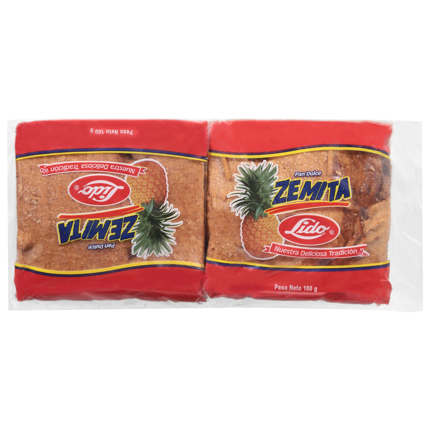 Lido Pineapple Sweet Bread 4 - 100 g Each