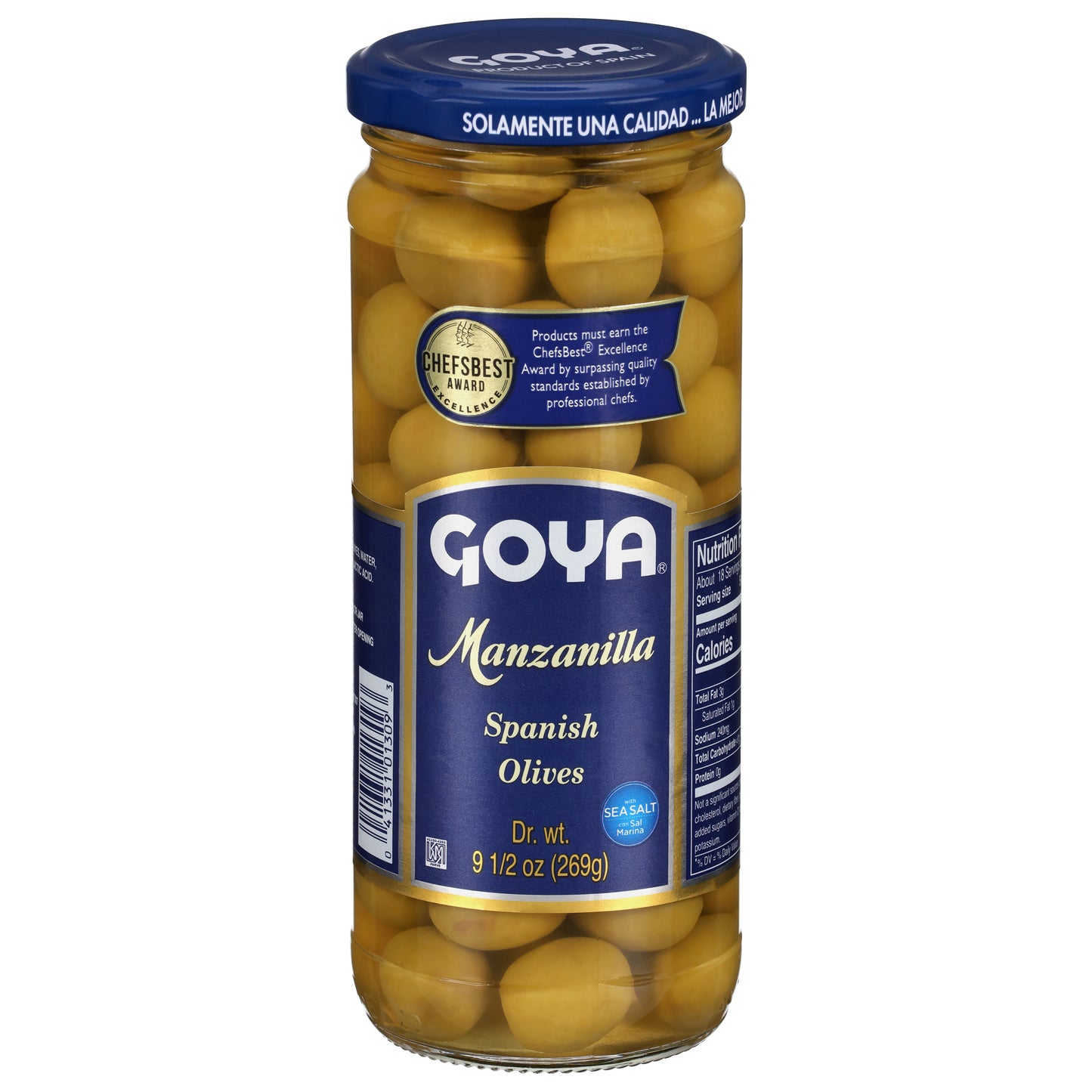 Goya Manzanilla Spanish Olives 9.5 oz
