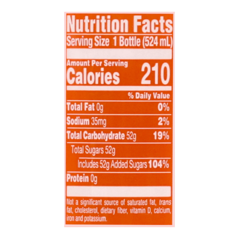 Jarritos Refresco Mandarina 17.7 fl oz