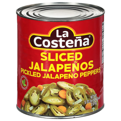 La Costena Pickled Sliced Jalapenos 91.68 oz