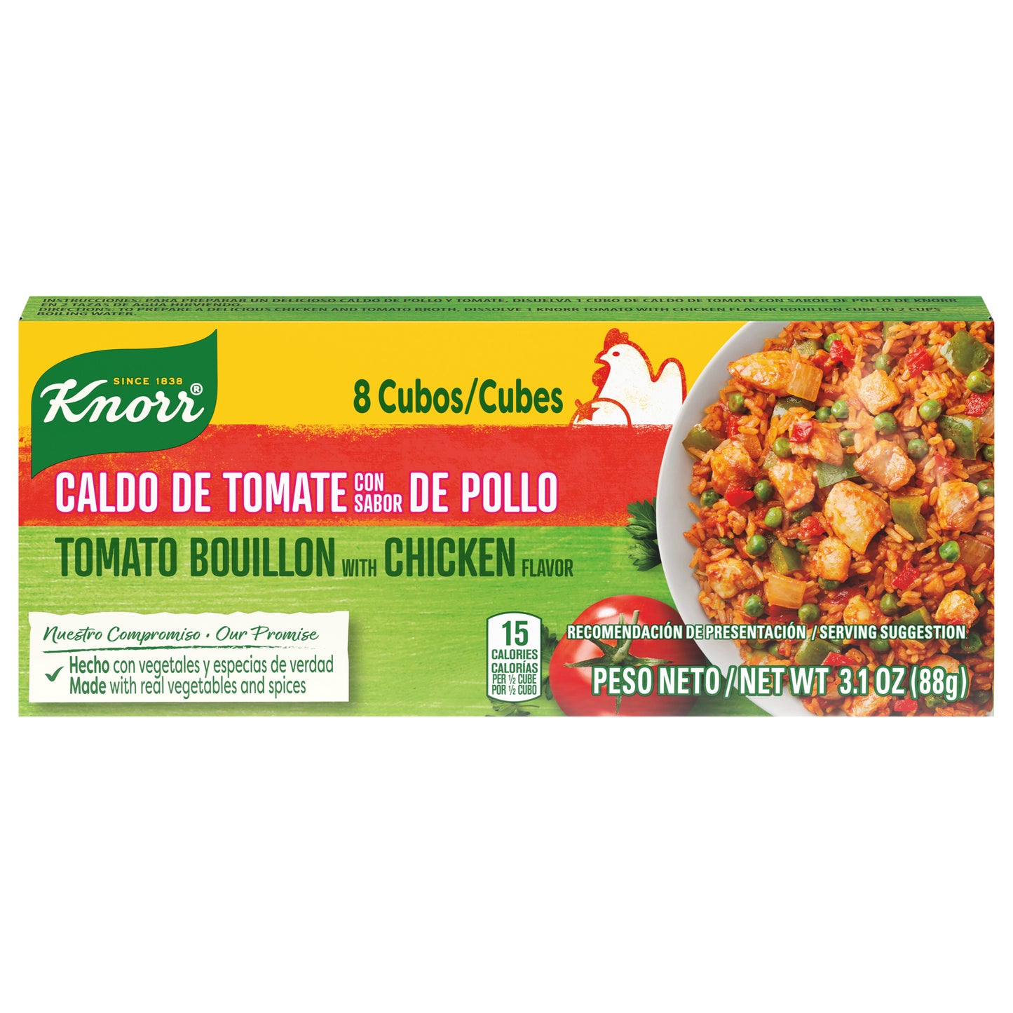 Salsa sabrosa de pollo con tomate Knorr