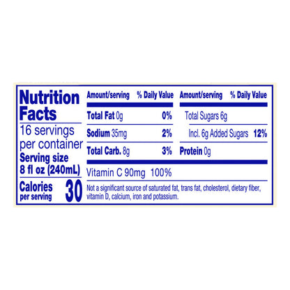 Tampico Citrus Fruit Punch Juice Drink 1 gallon