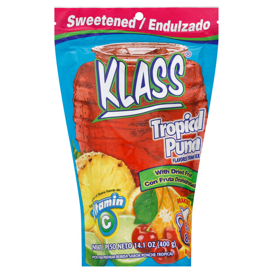 Klass Drink Mix 14.1 oz - Tropical