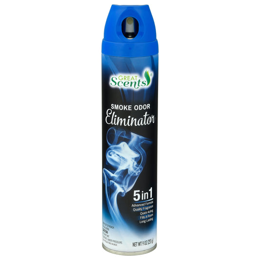 Great Scents 5 in 1 Smoke Odor Eliminator, 5 in 1 9 oz