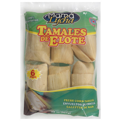 Mama Lycha Fresh Corn Tamales 6 ea