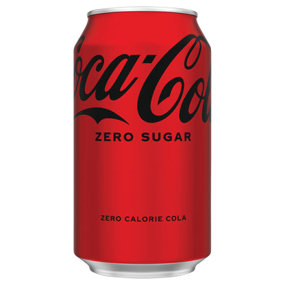 Coca-Cola Zero Azúcar, lata de 355 ml (12 onzas líquidas)