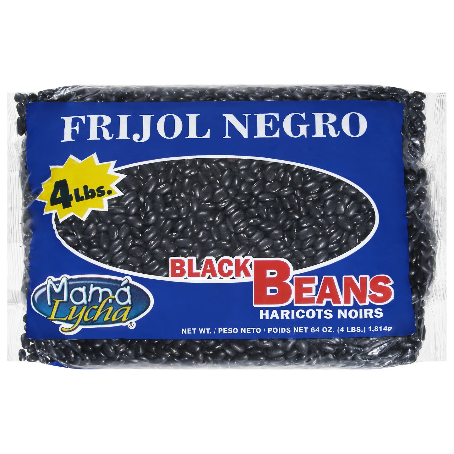 Mama Lycha Black Beans 64 oz