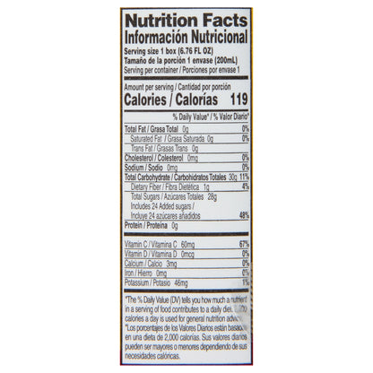 Del Frutal a partir de concentrado de néctar de manzana 3 Brick 3 - 6.76 fl oz Bricks