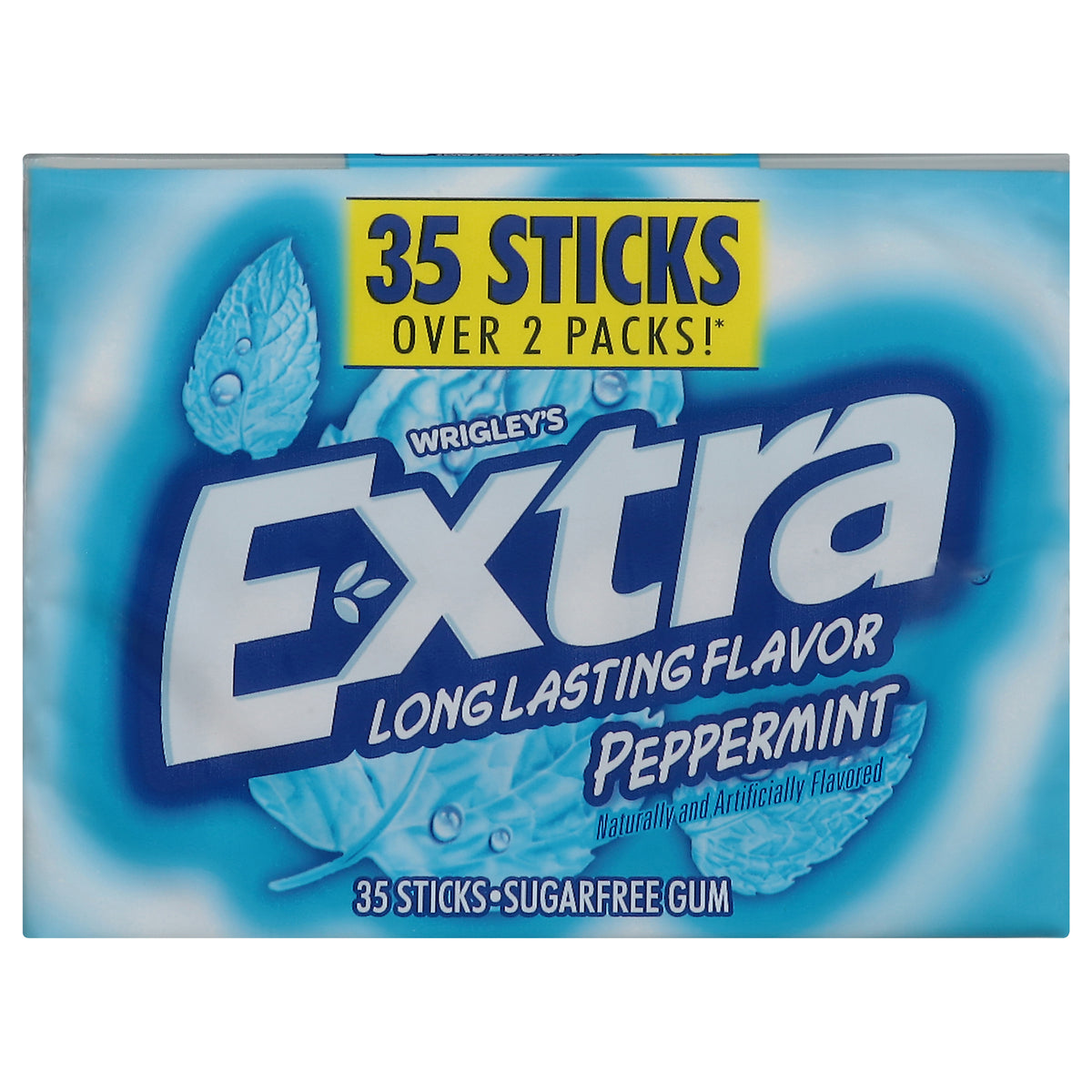 Extra Sugarfree Peppermint Gum 35 ea
