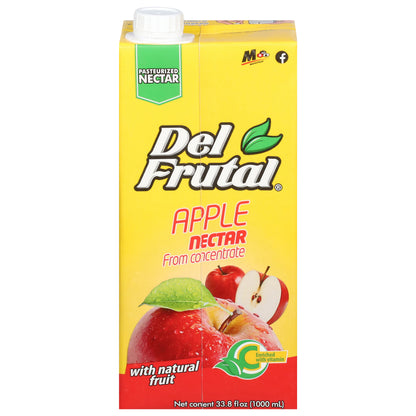 Del Frutal Néctar de Manzana 33.8 fl oz