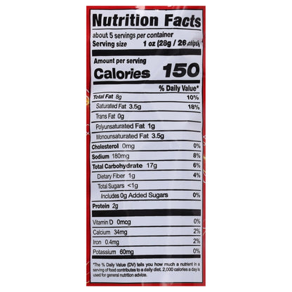 Yummies Ranchitas Cheddar Cheese and Jalapeno Corn Tortilla Chips 5.3 oz