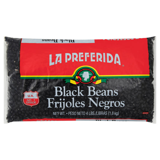 Frijoles negros La Preferida 4 lb