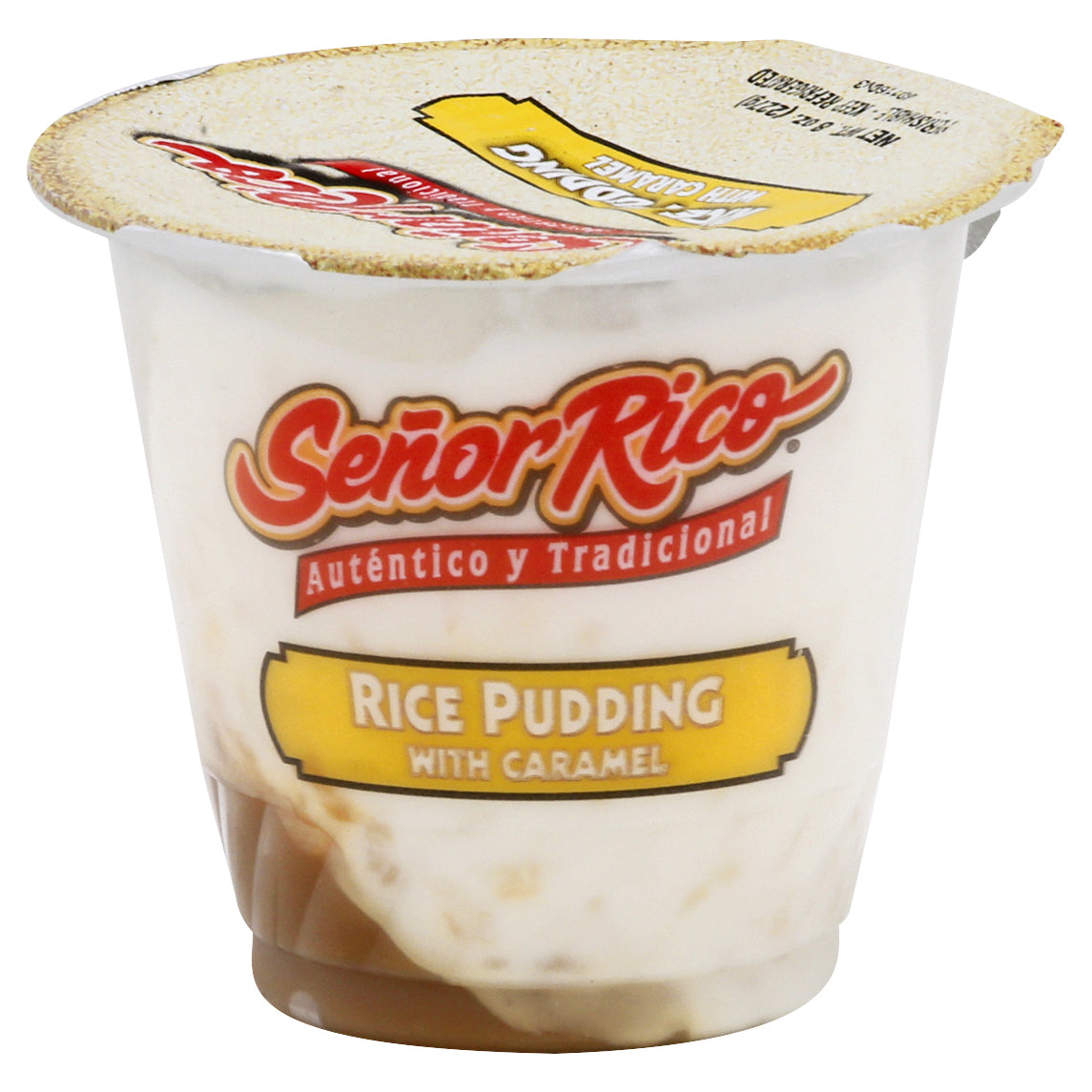 Pudín de arroz con caramelo Señor Rico de 8 onzas