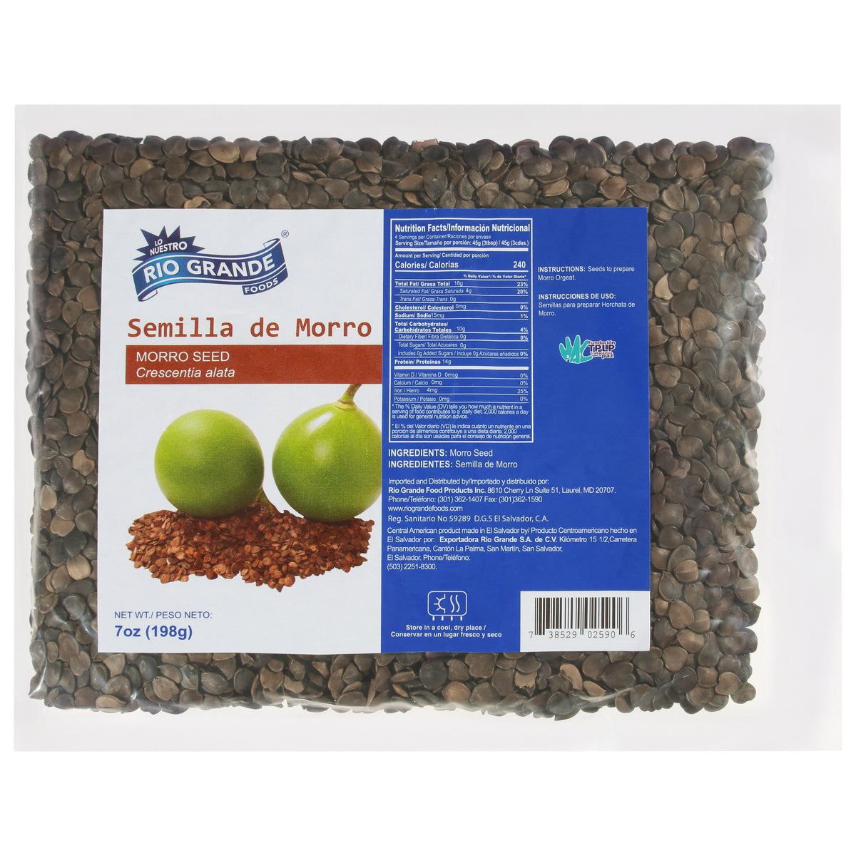 Rio Grande Foods Morro Seed 7 oz