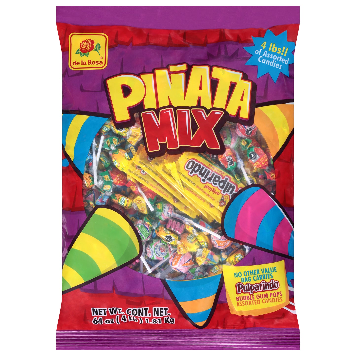 De La Rosa Assorted Pinata Mix 64 oz