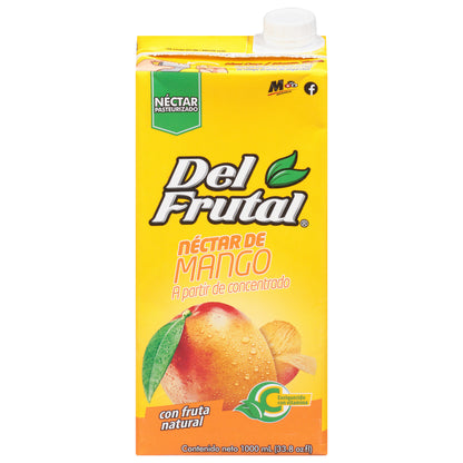 Del Frutal Jugo de Néctar de Mango 33.8 fl oz