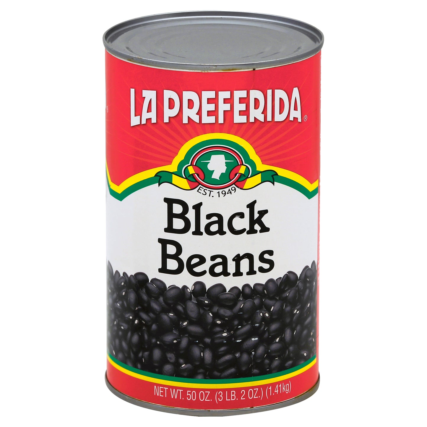 Frijoles Negros La Preferida 50 oz
