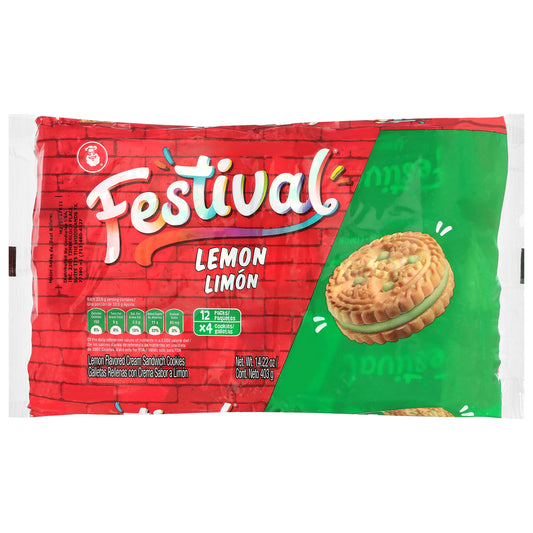 Festival Lemon Sandwich Cookies 14.22 oz