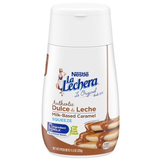 Nestlé La Lechera Auténtico Dulce de Leche Caramelo a base de leche 11.5 oz.