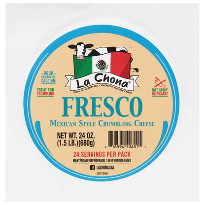 La Chona Mexican Style Fresco Crumbling Cheese 24 oz