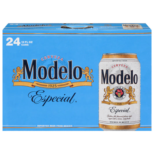 Modelo Especial Beer 24 - 12 fl oz Cans