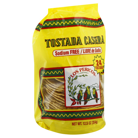 Los Pericos Tostadas 24 ea - Sodium Square