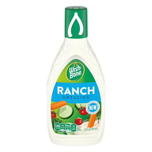 Aderezo para ensaladas Wish-Bone Ranch, 15 onzas líquidas