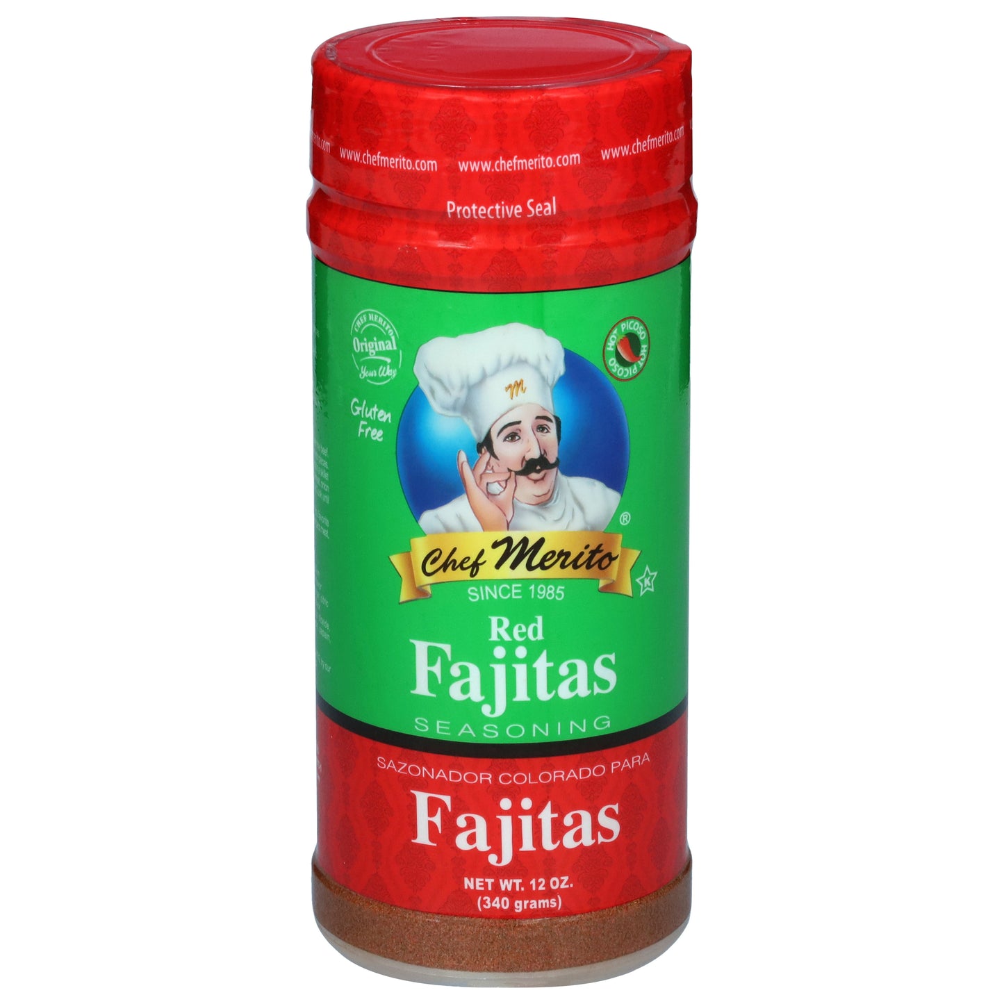 Chef Merito Red Fajitas Seasoning 12 oz