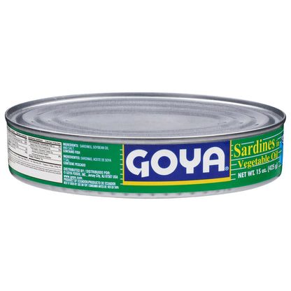 Goya Sardines in Vegetable Oil 15 oz