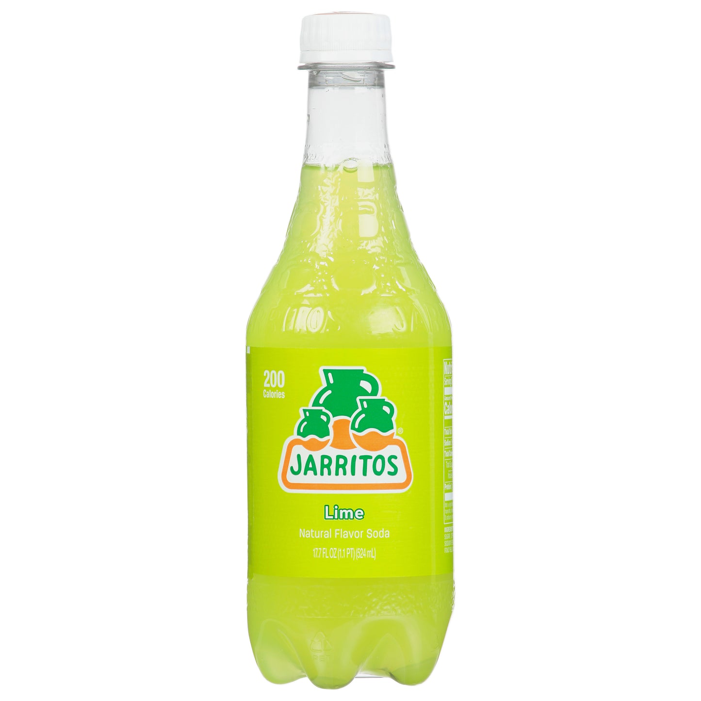 Jarritos Soda Sabor Natural Lima 17.7 fl oz