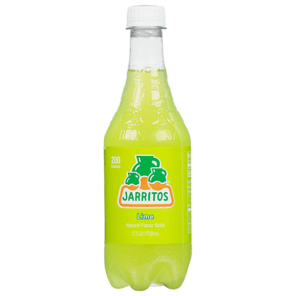 Jarritos Soda Sabor Natural Lima 17.7 fl oz
